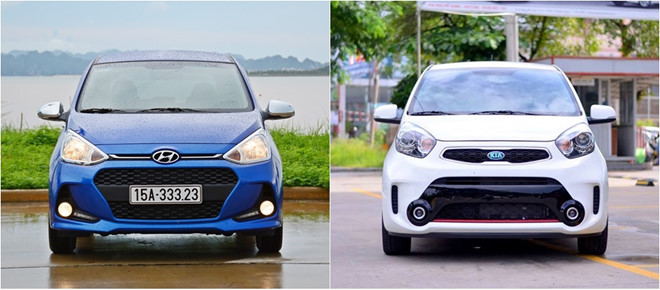  So sánh Hyundai Grand I10 và Kia Morning tầm Phân khúc A